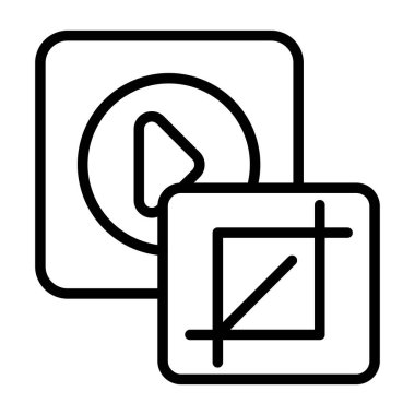 Ekin. Web simgesi basit illüstrasyon