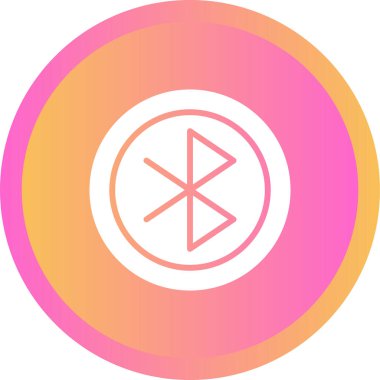 bluetooth web simge vektör çizim