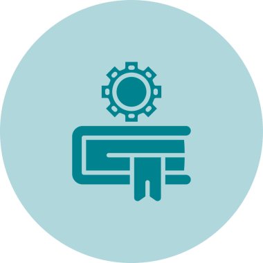 Elle ağ simgesi vektör illüstrasyonu