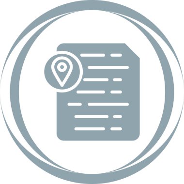 Belge Yertutucu Web simgesi vektör illüstrasyonu Ekle