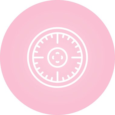 hedef ağ simgesi, vektör illüstrasyonu