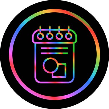 Üçgen cetvel web simgesi, basit vektör illüstrasyonu