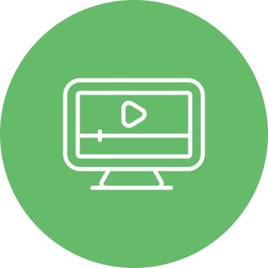 Bilgisayar web simge vektör çizim