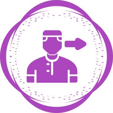user icon, vector illustration simple design