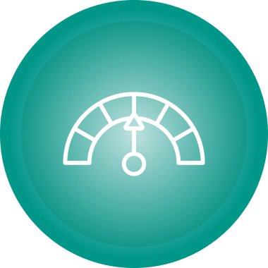 Ölçü simgesinin vektör illüstrasyonu