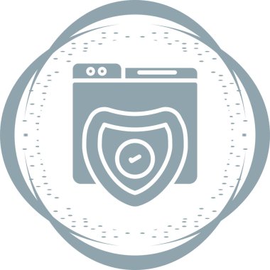 Güvenli Internet bağlantı Ssl simgesi. Güvenli kilit erişim Internet illüstrasyon tasarımı izole. SSL güvenli güvenlik.