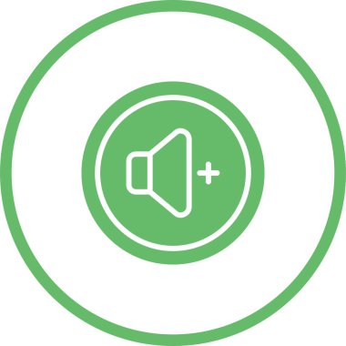 Ses hoparlörü web illüstrasyonu