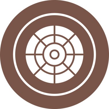 Paleti simgesi, basit vektör çizim