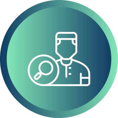 user icon, vector illustration simple design