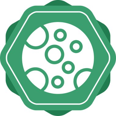 Ay ağ simgesinin vektör illüstrasyonu