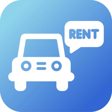 Ulaşım Servis simgesi vektör illüstrasyonuName 