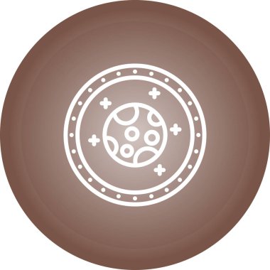 Lomboz. Web basit simgesi illüstrasyonu