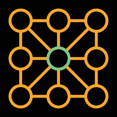  Birlik Kuralları web simgesi. vektör.