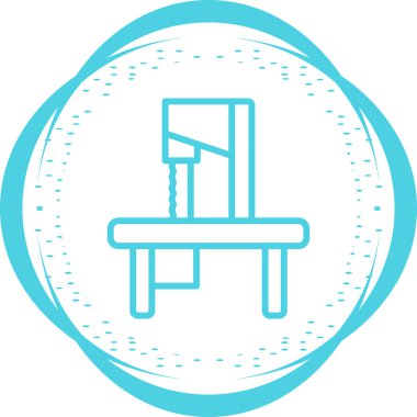 Modern Bant Testere simgesinin vektör çizimi    