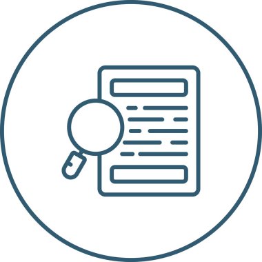 dizin simgesi, vektör illüstrasyonu basit tasarım