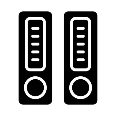 Depolama web simgesi, basit vektör illüstrasyonuName 