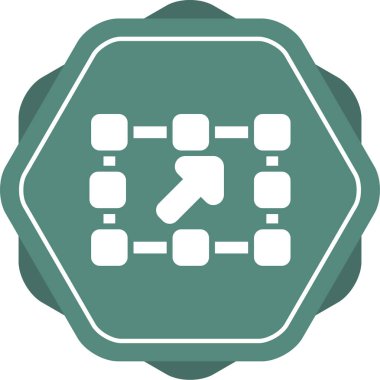 Web simgesi, vektör illüstrasyonunu dönüştür 