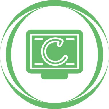  dönüm web simgesi vektör illüstrasyonu 