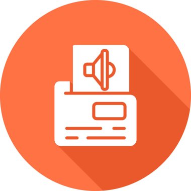 dizin simgesi, vektör illüstrasyonu basit tasarım