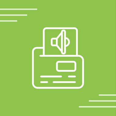 dizin simgesi, vektör illüstrasyonu basit tasarım