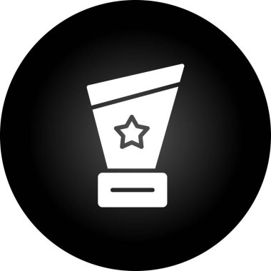 Award icon, vector illustration simple design