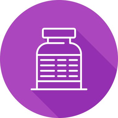Web sayfası için ilaç şişesi simgesi