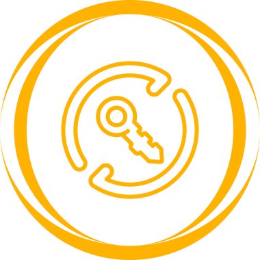 Yenile. Web simgesi basit illüstrasyon