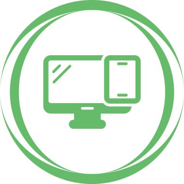 Yanıt Tasarım simgesi, vektör illüstrasyonu basit tasarım