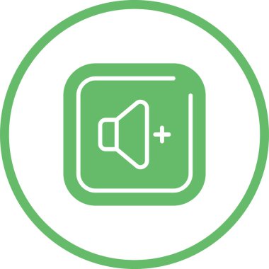 Ses hoparlörü web illüstrasyonu