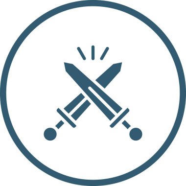 Eylem Oyunu simgesi, vektör illüstrasyonu basit tasarım