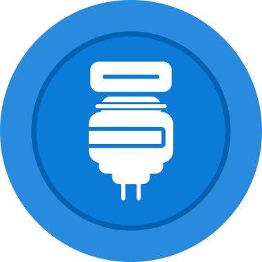 elektrik prizi simgesi. Web illüstrasyonu