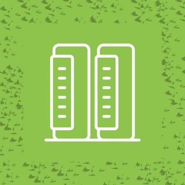 dizin web simgesi, basit vektör illüstrasyonu