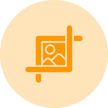  Resim simgesi. Grafiğin vektör illüstrasyonu