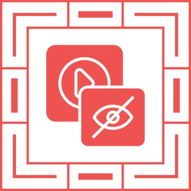 Özel. Web simgesi basit illüstrasyon