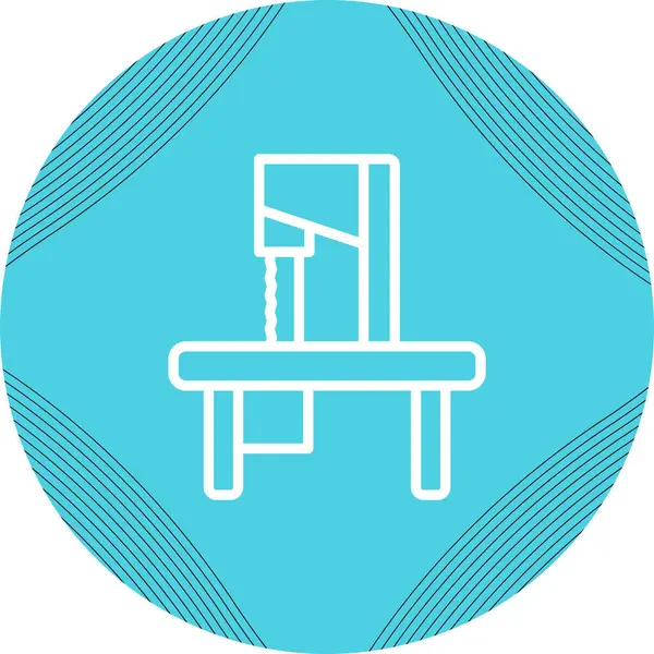 Modern Bant Testere simgesinin vektör çizimi    