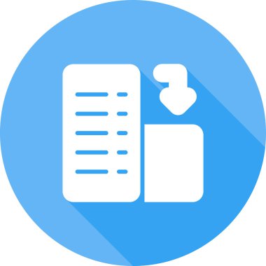 Mode Portresi. Web simgesi basit illüstrasyon