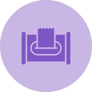 Antiseptik silme web simgesi, basit vektör illüstrasyonu