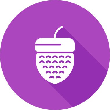 Meşe Ağları simgesinin vektör illüstrasyonu