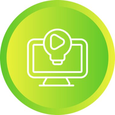 Bilgisayar web simge vektör çizim