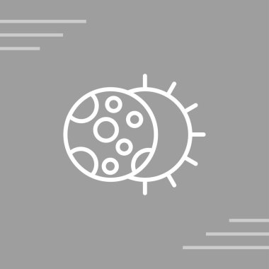 Tutulma. Web simgesi basit tasarım