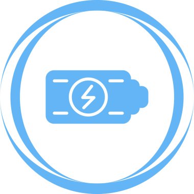 pil ağ simgesi, basit vektör illüstrasyonu