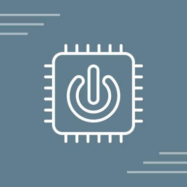 Kapatma. Web simgesi basit illüstrasyon