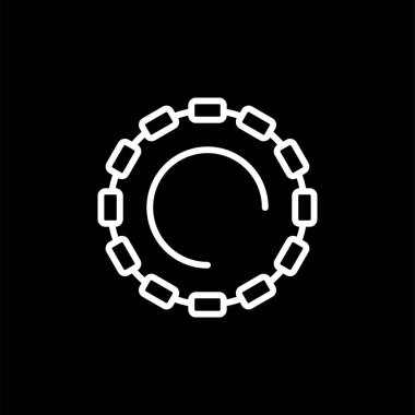 Beyaz Arkaplanda Seçim Simgesi İzole Edildi 