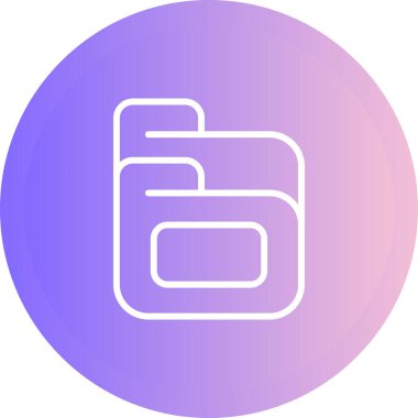 dizinler web simgesi vektör illüstrasyonu