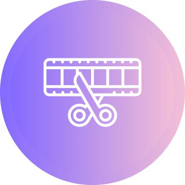 Makara simgesi vektör illüstrasyonu kesiliyor 