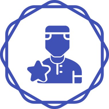 user icon, vector illustration simple design