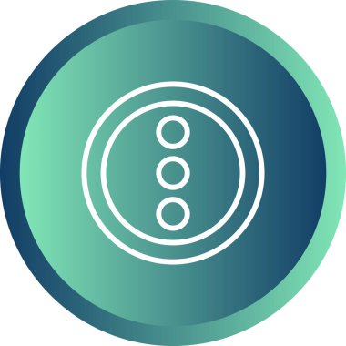 Beyaz arkaplanda menü düğmesi simgesi 