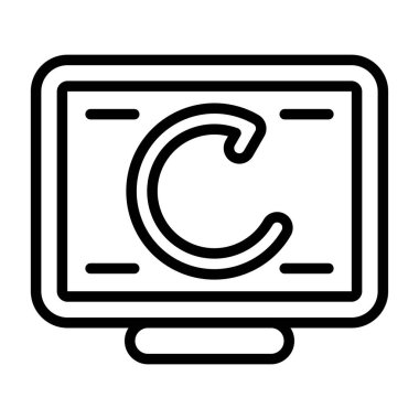  dönüm web simgesi vektör illüstrasyonu 