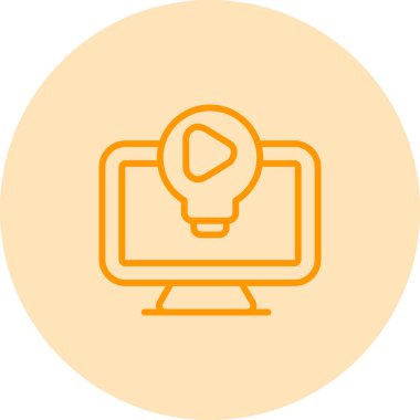 Bilgisayar web simge vektör çizim