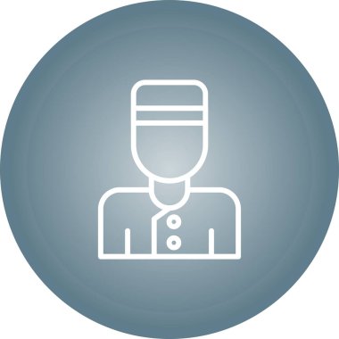 Hasodabaşı. Web simgesi basit illüstrasyon